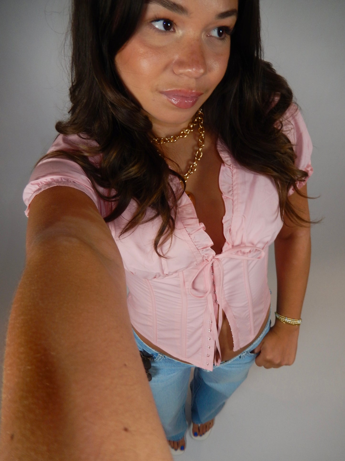 Pretty Please Puff Sleeve Top