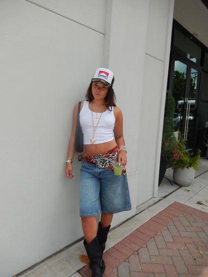 Barrel Baby Low-Rise Jorts