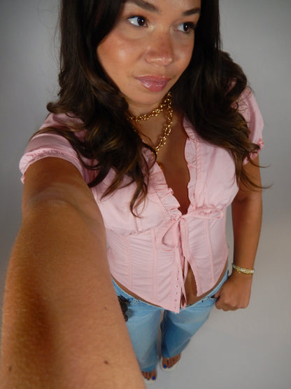 Pretty Please Puff Sleeve Top